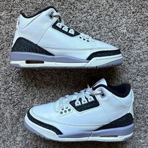 Nike Air Jordan 3 Retro Cement Grey Size 3.5 Youth (Size 5 Women's)